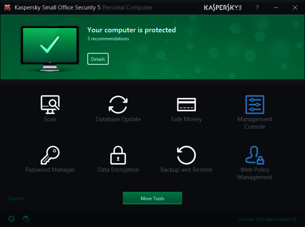 Kaspersky Small Office Security - الصورة 2