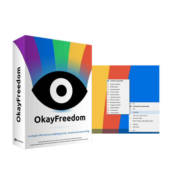 برنامج في بي ان Okay Freedom VPN Premium