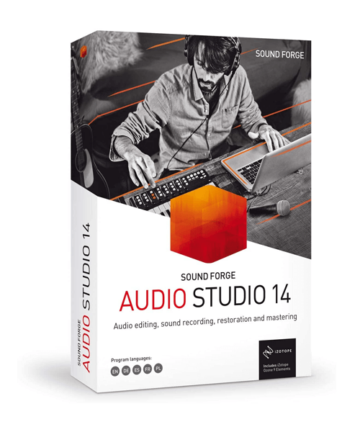 برنامج تعديل الصوت MAGIX SOUND FORGE Audio Studio 14